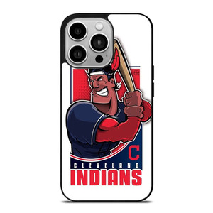 CLEVELAND INDIANS LOGO BASEBALL ICON iPhone 14 Pro Case Cover