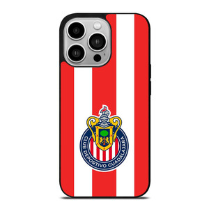 CLUB DEPORTIVO CHIVAS DE GUADALAJARA FOOTBALL LOGO iPhone 14 Pro Case Cover CLUB DEPORTIVO CHIVAS DE GUADALAJARA FOOTBALL LOGO iPhone 14 Pro Case Cover