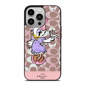 COACH NEW YORK DAISY DUCK DISNEY iPhone 14 Pro Case Cover