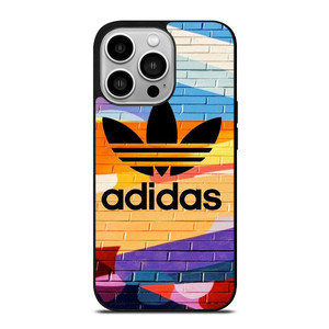 COLORFUL ICON ADIDAS LOGO iPhone 14 Pro Case Cover