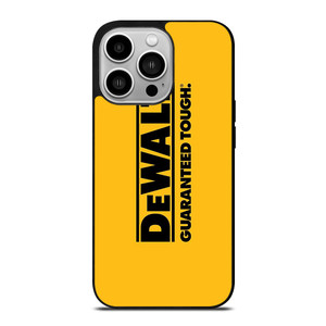 DEWALT TOOL LOGO GUARANTEED TOUGH iPhone 14 Pro Case Cover