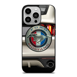FORD MUSTANG CAR LOGO WHITE iPhone 14 Pro Case Cover FORD MUSTANG CAR LOGO WHITE iPhone 14 Pro Case Cover