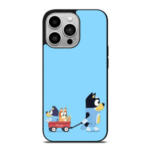HEELERS FAMILY BLUEY CARTOON iPhone 14 Pro Case Cover