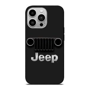 JEEP LOGO OFF ROAD CAR EMBLEM iPhone 14 Pro Case Cover