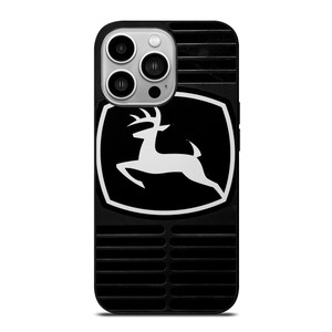 JOHN DEERE TRACTOR LOGO BLACK iPhone 14 Pro Case Cover JOHN DEERE TRACTOR LOGO BLACK iPhone 14 Pro Case Cover