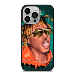 JUICE WRLD RAPPER FACE ART iPhone 14 Pro Case Cover
