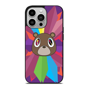 KANYE WEST DROPOUT BEAR FACE ICON iPhone 14 Pro Case Cover