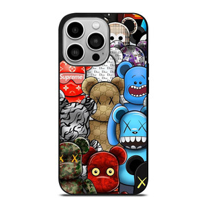 KAWS COLLAGE ICON BRANDS LOGO iPhone 14 Pro Case Cover