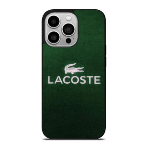 LACOSTE FASHION LOGO GREEN ICON iPhone 14 Pro Case Cover