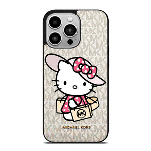 MICHAEL KORS MK LOGO HELLO KITTY iPhone 14 Pro Case Cover