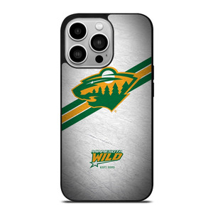 MINNESOTA WILD LOGO NHL HOCKEY TEAM ICON iPhone 14 Pro Case Cover
