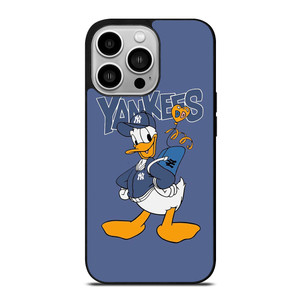NEW YORK YANKEES BASEBALL DONALD DUCK iPhone 14 Pro Case Cover
