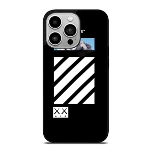 OFF WHITE KAWS AIR iPhone 14 Pro Case Cover