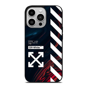 OFF WHITE LOGO MARBLE NIKE iPhone 14 Pro Case Cover