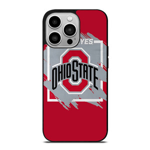 OHIO STATE BUCKEYES UNIVERSITY FOOTBALL LOGO iPhone 14 Pro Case Cover