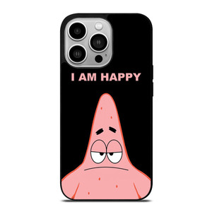 PATRICK STAR I AM HAPPY SPONGEBOB SQUAREPANTS iPhone 14 Pro Case Cover
