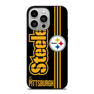 PITTSBURGH STEELERS FOOTBALL TEAM LOGO EST 1933 iPhone 14 Pro Case Cover