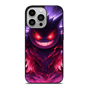 POKEMON GENGAR POCKET MONSTERS ART iPhone 14 Pro Case Cover