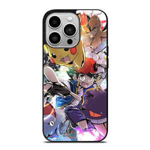 POKEMON POCKET MONSTERS CARTOON iPhone 14 Pro Case Cover