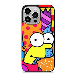 ROMERO BRITTO BART SIMPSONS ART iPhone 14 Pro Case Cover