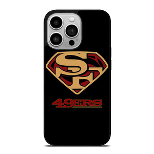 SAN FRANCISCO 49ERS FOOTBALL SUPERMAN LOGO iPhone 14 Pro Case Cover