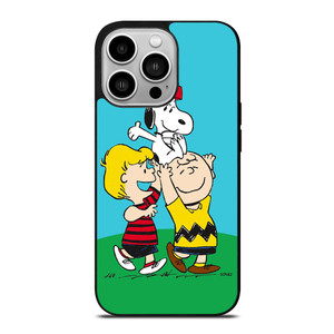 SNOOPY THE PEANUTS AND GANK iPhone 14 Pro Case Cover