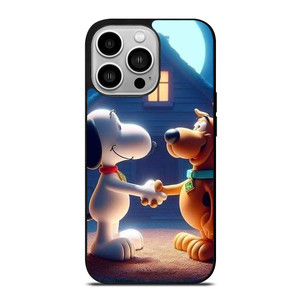 SNOOPY THE PEANUTS AND SCOOBY DOO iPhone 14 Pro Case Cover