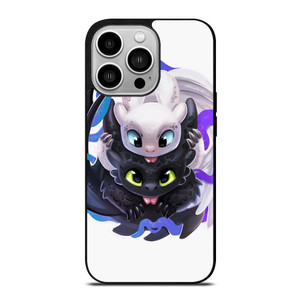 TOOTHLESS AND LIGHTFURY HOW TO TRAIN YOUR DRAGON iPhone 14 Pro Case Cover TOOTHLESS AND LIGHTFURY HOW TO TRAIN YOUR DRAGON iPhone 14 Pro Case Cover
