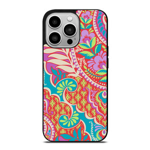 VERA BRADLEY FASHION FLORAL PATTERN iPhone 14 Pro Case Cover