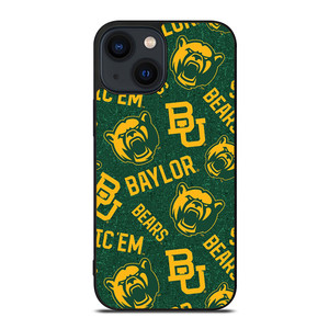 BAYLOR BEARS LOGO BASKETBALL UNIVERSITY TEAM iPhone 14 Plus Case Cover