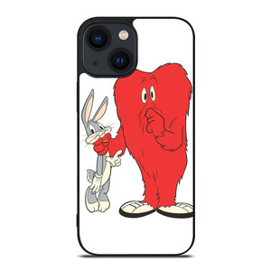 BUGS BUNNY AND GOSSAMER CARTOON iPhone 14 Plus Case Cover