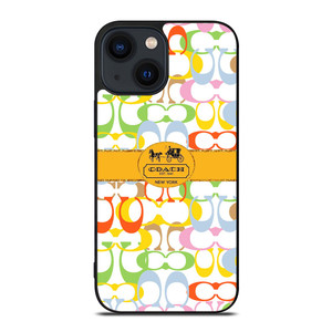 COACH NEW YORK LOGO LUXURY FASHION iPhone 14 Plus Case Cover