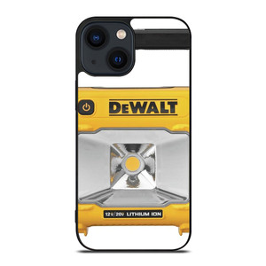 DEWALT TOOL LOGO LED WORK LIGHT iPhone 14 Plus Case Cover