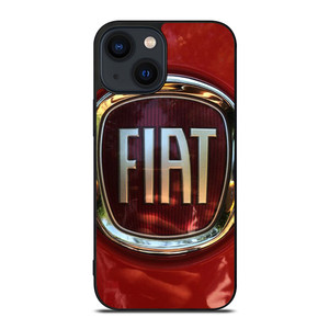 FIAT CAR RED LOGO iPhone 14 Plus Case Cover