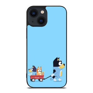 HEELERS FAMILY BLUEY CARTOON iPhone 14 Plus Case Cover