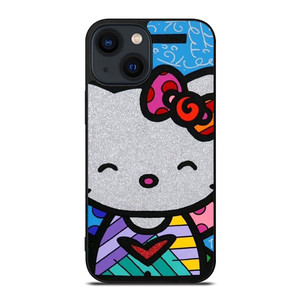 HELLO KITTY ROMERO BRITTO ART iPhone 14 Plus Case Cover
