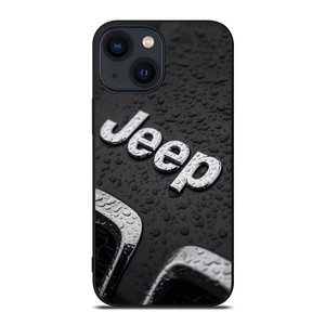 JEEP CAR LOGO UNDER RAIN iPhone 14 Plus Case Cover