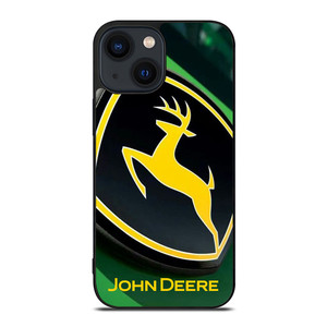 JOHN DEERE TRACTOR EMBLEM LOGO iPhone 14 Plus Case Cover JOHN DEERE TRACTOR EMBLEM LOGO iPhone 14 Plus Case Cover