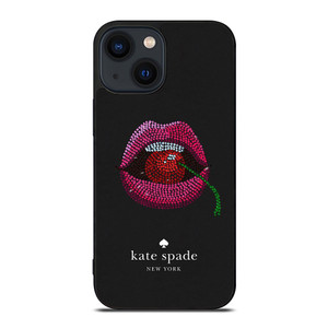 KATE SPADE NEW YORK LIPS AND CHERRY iPhone 14 Plus Case Cover