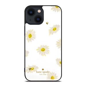 KATE SPADE NEW YORK LOGO SUN FLOWERS ICON iPhone 14 Plus Case Cover
