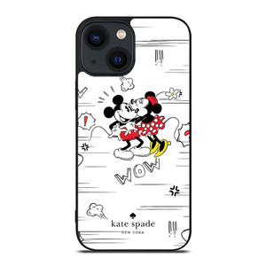 KATE SPADE NEW YORK LOGO X MICKEY MINNIE MOUSE DISNEY iPhone 14 Plus Case Cover
