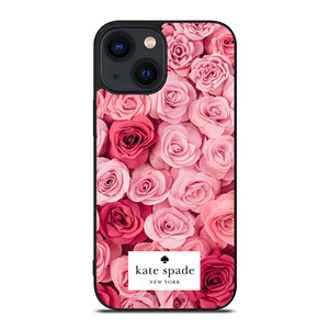 KATE SPADE NEW YORK ROSE PINK RED iPhone 14 Plus Case Cover