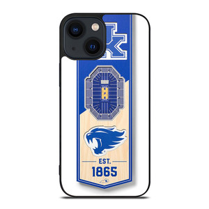 KENTUCKY WILD CATS UNIVERSITY BASKETBALL TEAM LOGO 1865 iPhone 14 Plus Case Cover