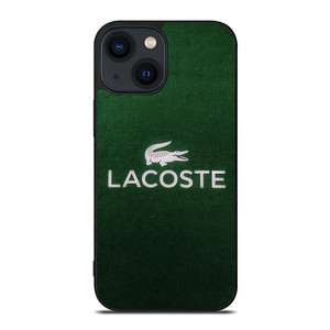 LACOSTE FASHION LOGO GREEN ICON iPhone 14 Plus Case Cover