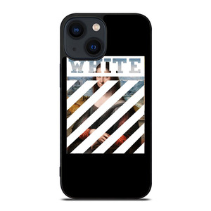 OFF WHITE LOGO MONALISA ICON iPhone 14 Plus Case Cover
