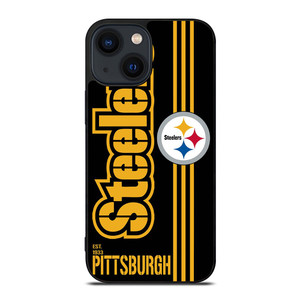 PITTSBURGH STEELERS FOOTBALL TEAM LOGO EST 1933 iPhone 14 Plus Case Cover