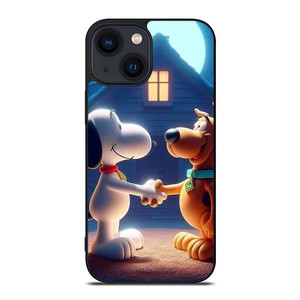 SNOOPY THE PEANUTS AND SCOOBY DOO iPhone 14 Plus Case Cover