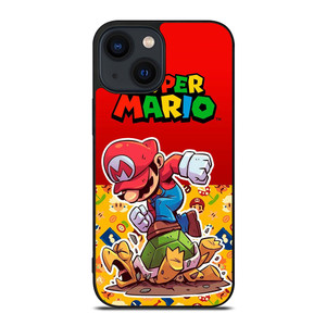 SUPER MARIO BROSS NINTENDO GAME iPhone 14 Plus Case Cover