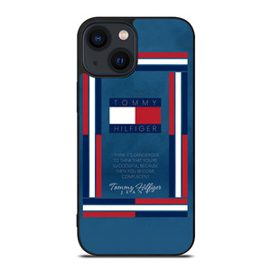 TOMMY HILFIGER LOGO QUOTE iPhone 14 Plus Case Cover