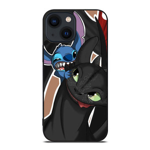 TOOTHLESS AND STITCH PLAY iPhone 14 Plus Case Cover